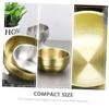 VINTORKY 1pc Stainless Steel Shaving Bowl Foaming Soap Cup for Men Lightweight and Portable Shaving Vessel for Home Barber Use Resistant and Easy to Clean view 2