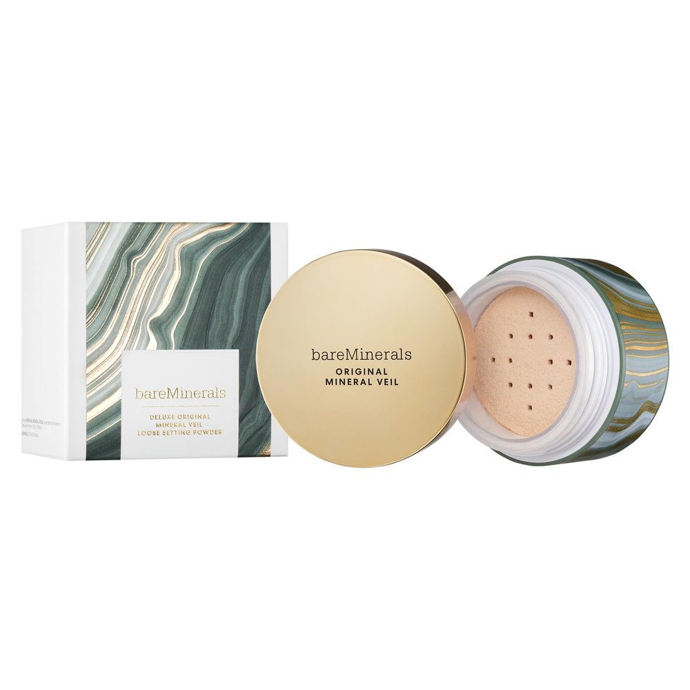 bareMinerals Holiday 2025 Deluxe Mineral Veil, Vegan, Cruelty-Free & Dermatologist-Tested