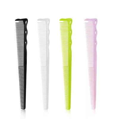 4pcs 2.7 * 18.8cm Haircut Comb Barber Shop Hairdresser Sideburns Hair Brush Hair Styling Tools Accessories,multicolour,2.7 * 18.8cm