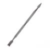 PartyKindom Double-ended Stainless Steel Cuticle Pusher and Spoon Nail Cleaner Tool for Manicure and Pedicure for Shaping Cuticles and Removing Nail Glue view 1