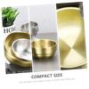 BAZEITFLOW Men's Shaving Bowl Face Wash Bowl Stainless Steel Mens Facial Scrub Face Cleansing Tool view 2