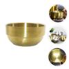BAZEITFLOW Men's Shaving Bowl Face Wash Bowl Stainless Steel Mens Facial Scrub Face Cleansing Tool view 3