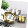 BAZEITFLOW Men's Shaving Bowl Face Wash Bowl Stainless Steel Mens Facial Scrub Face Cleansing Tool view 4