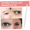 Healeved 50pcs Eyeliner Brush Replacement Parts Soft Accurate Brush Heads Diy Makeup Tool Compatible Eyeliner Pens Eye Makeup view 3