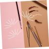 Healeved 50pcs Eyeliner Brush Replacement Parts Soft Accurate Brush Heads Diy Makeup Tool Compatible Eyeliner Pens Eye Makeup view 4
