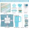 Birthday Gifts for Women Friendship, Birthday Gift Basket for Women Mom Sister Best Friend Her Wife Girlfriend Daughter Aunt Coworker Boss, Unique Bath Sets Self Care Relaxing Spa Gift Baskets view 2