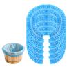 25 Pcs Blue Pedicure Liners Disposable, Disposable Foot Tub Liner Portable Bath Bags with Retractable Belt, Portable Bath Bag, Can Be Used in Foot Bath Stores, SPA halls, Home Personal Care view 1