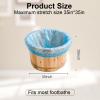 25 Pcs Blue Pedicure Liners Disposable, Disposable Foot Tub Liner Portable Bath Bags with Retractable Belt, Portable Bath Bag, Can Be Used in Foot Bath Stores, SPA halls, Home Personal Care view 2