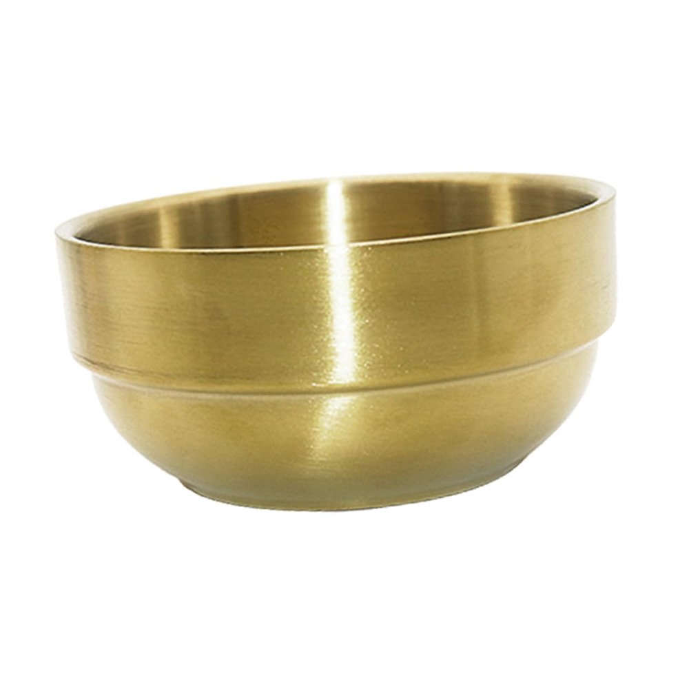 BATHVEVE Stainless Steel Shaving Bowl for Men Face Wash Mixing Bowl Mens Facial Scrubber Face Cleansing Foamer