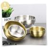 BATHVEVE Stainless Steel Shaving Bowl for Men Face Wash Mixing Bowl Mens Facial Scrubber Face Cleansing Foamer view 2