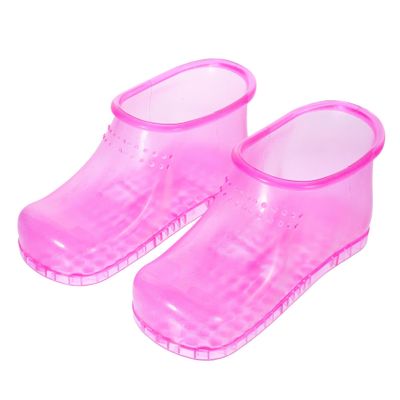 PartyKindom 1pair Acupressure Slippers Foot Massage Bath Shoes for Adults Foot Soaker Spa Boot
