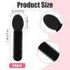 50pcs Disposable Dual Side Eye Shadow Sponge Applicators Black Double-side Eye Shadow Brushes Short Eyeshadow Applicator Reusable Eyeshadow Set Eye Makeup Tools for Women Professional view 2