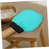 WOONEKY Exfoliating Shower Mitt Body Exfoliator Scrubber Gentle Faux Dead Skin Remover Hand Exfoliating Glove view 2