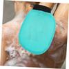 WOONEKY Exfoliating Shower Mitt Body Exfoliator Scrubber Gentle Faux Dead Skin Remover Hand Exfoliating Glove view 4