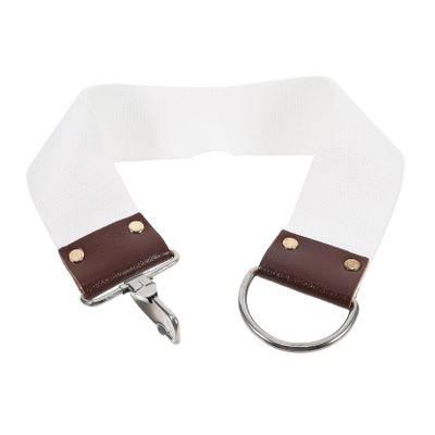 VINTORKY Portable Canvas Sharpening Strap for Barber Razors Durable Double-layer Strop for Easy Blade Polishing at Home Salon for Straight Razors and Scissors