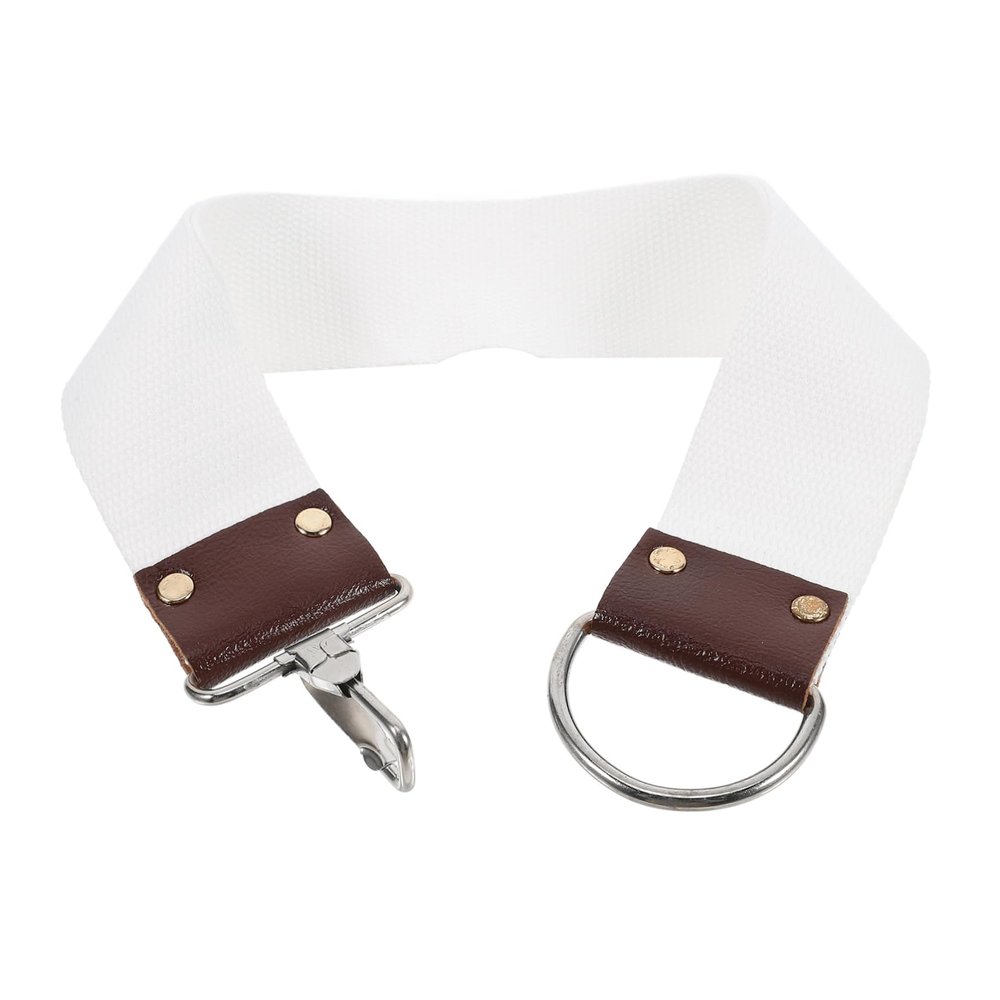 VINTORKY Portable Canvas Sharpening Strap for Barber Razors Durable Double-layer Strop for Easy Blade Polishing at Home Salon for Straight Razors and Scissors