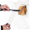 VINTORKY Portable Canvas Sharpening Strap for Barber Razors Durable Double-layer Strop for Easy Blade Polishing at Home Salon for Straight Razors and Scissors view 2