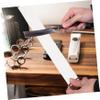 VINTORKY Portable Canvas Sharpening Strap for Barber Razors Durable Double-layer Strop for Easy Blade Polishing at Home Salon for Straight Razors and Scissors view 3
