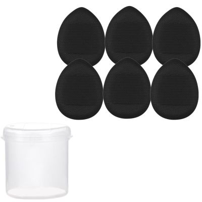 6/10 Pcs Finger Powder Puff Small Makeup Sponge Face Eye Makeup Pad Soft Beauty Makeup Blenders Puff Makeup Tool