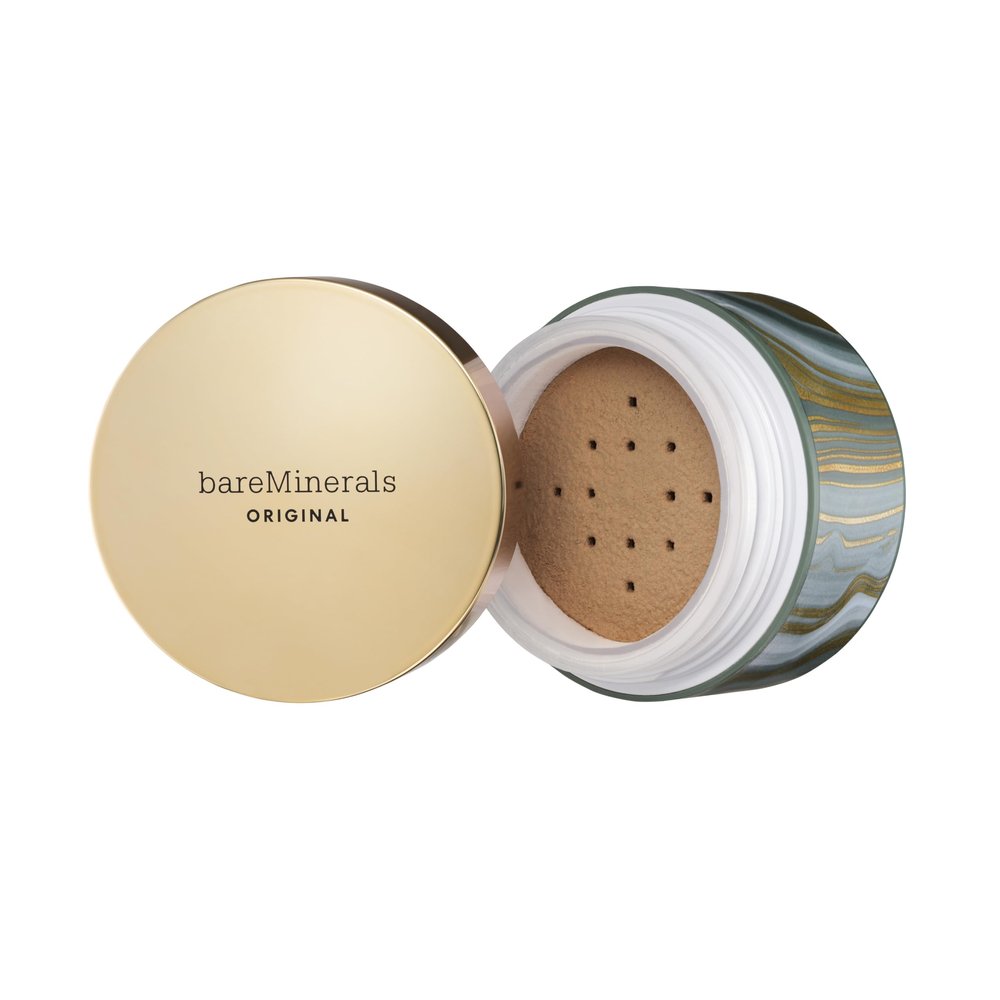 bareMinerals Deluxe Original Loose Mineral Foundation SPF 15 - Holiday Limited Edition Size $88 value - Neutral Tan