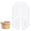 25 Pcs Transparent Pedicure Liners Disposable, Disposable Foot Tub Liner Portable Bath Bags with Retractable Belt, Portable Bath Bag, Can Be Used in Foot Bath Stores, SPA halls, Home Personal Care view 1