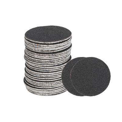 60pcs 180 Grit Foot File Replacement Sandpaper Pads Self Adhesive Pedicure Tool Electric Foot File Refill Disks for Exfoliating Feet Painlessly and Safely - Universal Fit