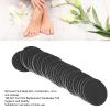 60pcs 180 Grit Foot File Replacement Sandpaper Pads Self Adhesive Pedicure Tool Electric Foot File Refill Disks for Exfoliating Feet Painlessly and Safely - Universal Fit view 2