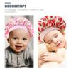 Healvian 4pcs Boys and Girls Sleeping Hats Adorable Fashionable Caps for Boy Girl Soft and Comfortable for Bedtime and Shower Use Protects Hair and Pillow Multi Dolphin and Watermelon view 3