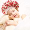 Healvian 4pcs Boys and Girls Sleeping Hats Adorable Fashionable Caps for Boy Girl Soft and Comfortable for Bedtime and Shower Use Protects Hair and Pillow Multi Dolphin and Watermelon view 4