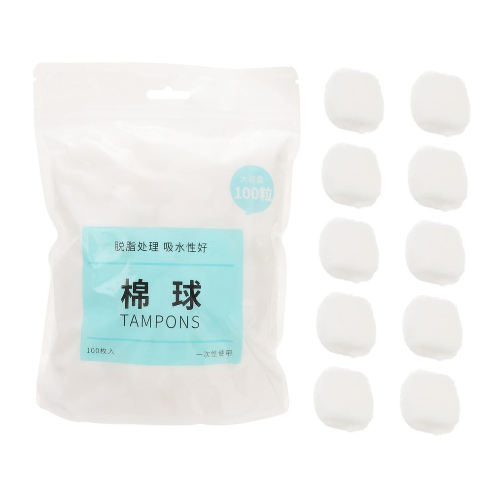 300 Pack Pure Cotton Makeup Cotton Balls for Beauty Salon