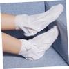 FOMIYES 2pcs Hand and Foot Mask Moisturizing Exfoliating Spa Gloves for and Cuticle Removal Soft Gloves for Dry Skin Treatment and Foot Peeling Mask view 3