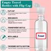100pcs Empty 3.4 oz Travel Bottles with Flip Cap Tsa Approved Leakproof Plastic Squeeze Small Shampoo Bottles for Toiletries Liquids Travel Essentials Containers for Lotion, Party favors, Bulk Gifting view 3