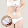 Qianyu 50 Pcs Disposable Castor Oil Pack Wrap Belly Button Self-Adhesive Castor Belly Button Wrap Pad Highly Absorbent Spunlace Cloth Organic Cover Compress Patch Oil Not Included No Wash view 3