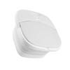 FOYTOKI 1pc Multi-functional Foot Soaking Bucket for Home Use Foot Massage Convex Point Design White Washing Basin for Relaxation and Circulation view 1