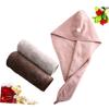 Healeved 3pcs Towel Bonnet for Wet Hair Quick Drying Hair Drying Towel Cap Absorbent Coral Fleece view 2