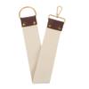 SKISUNO Professional Canvas Barber Sharpening Belt Double Strop for Straight and Scissor Blades Easy to Use and Lightweight Polishing Tool view 1
