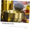Mikinona Stainless Steel Shaving Bowl Men's Foaming Face Cleanser Elegant Container view 3
