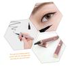 Baluue Black Eyeliner Pen Long-lasting Liquid Eye Liner for Women Smudge Makeup Accessory for Salon Travel and Home Use view 3