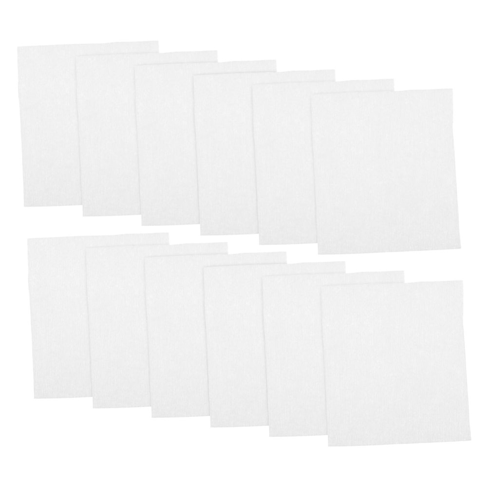 Didiseaon 1200pcs Professional Embroidery Cosmetic Pad Exfoliating Facial Pads Makeup Cleansing Soft Nonwoven Replacement Wet-use
