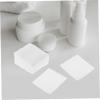 Didiseaon 1200pcs Professional Embroidery Cosmetic Pad Exfoliating Facial Pads Makeup Cleansing Soft Nonwoven Replacement Wet-use view 4