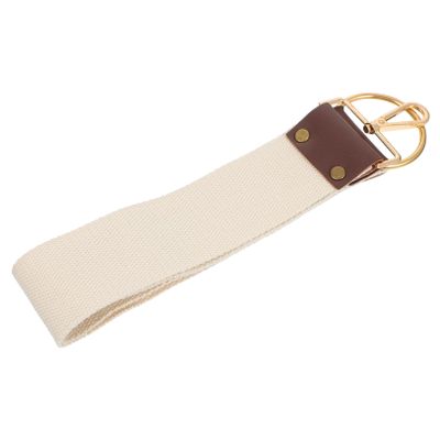 VICASKY Portable Canvas Razor Strop for Barber Sharpening Double-sided Durable Polishing Belt with Hanging Buckle for Easy Use at Home Shop