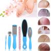 6 in 1 Pedicure Kit, Portable Foot File Set Dead Hard Skin Callus Remover Scraper Pedicure Rasp Tools Foot Rasp Foot Dead Skin Remover for Home & Salon Care view 2