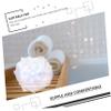 BATHVEVE 2pcs Christmas Style Bath Flower Creative Mesh Shower Scrubbers for Relaxing Bath for Boys and Girls and Adults Fun Holiday Style view 3