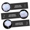 BATHVEVE 2pcs Christmas Style Bath Flower Creative Mesh Shower Scrubbers for Relaxing Bath for Boys and Girls and Adults Fun Holiday Style view 4