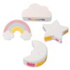 FOMIYES 4pcs Essential Oil Bathing Salt Balls for Relaxation Exfoliation and Skin Moisturizing Fun Bubble Bath for All Ages view 1