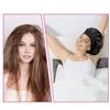 2 pieces of silk nightcap, satin hair cap, soft elastic silk nightcap, reusable and washable, women's headband (gold) view 3