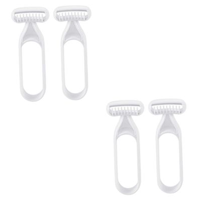 HAPINARY 4pcs Manual Body Hair Trimmers for Women Precision Armpit Leg Hair Remover Design Lightweight for Smooth Shaving Areas