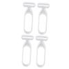 HAPINARY 4pcs Manual Body Hair Trimmers for Women Precision Armpit Leg Hair Remover Design Lightweight for Smooth Shaving Areas view 4