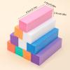 10pcs Sanding Blocks for Natural Acrylic Nails Professional Sponge File for Home Travel Use view 3
