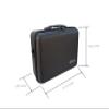 NNITEK professional leather barber case black Makeup Stylist Train clipper case Hair Salon barber box view 2